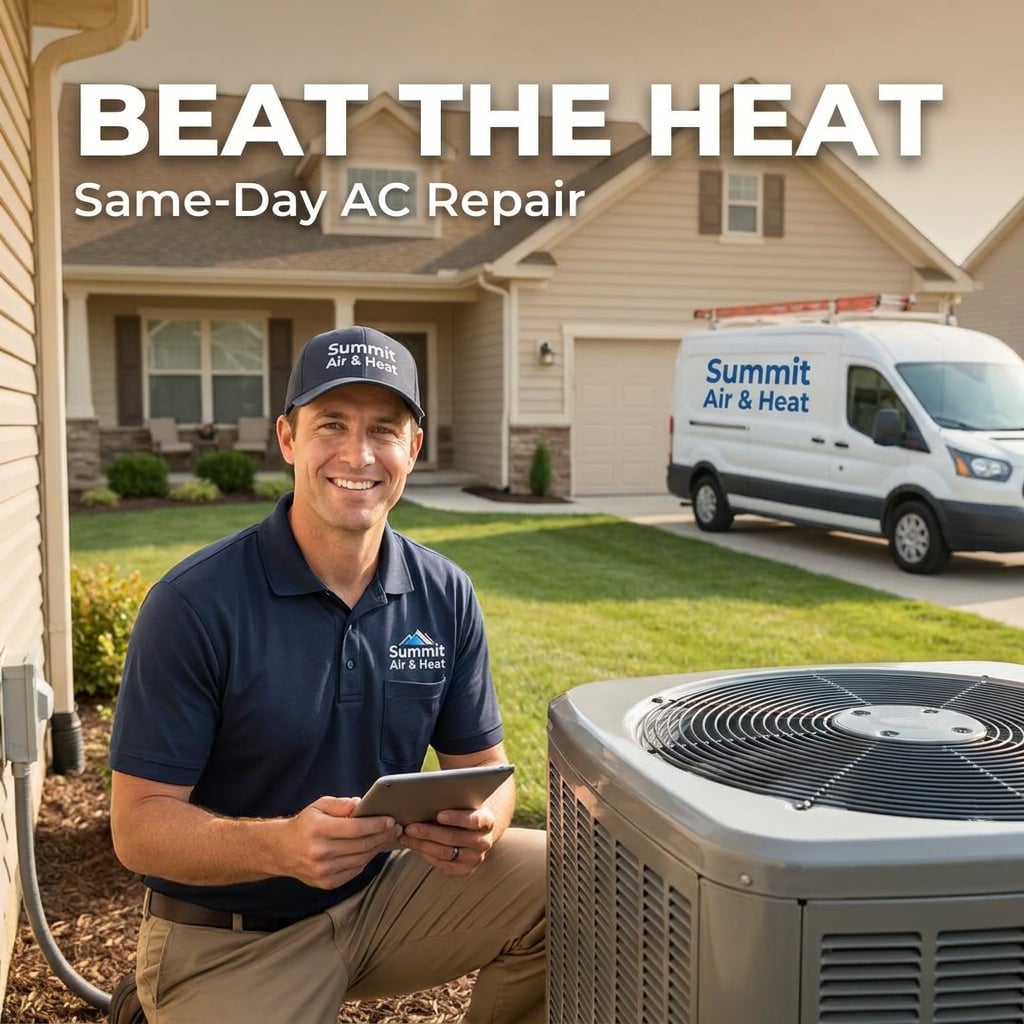 Example HVAC ad generated by Steadywork